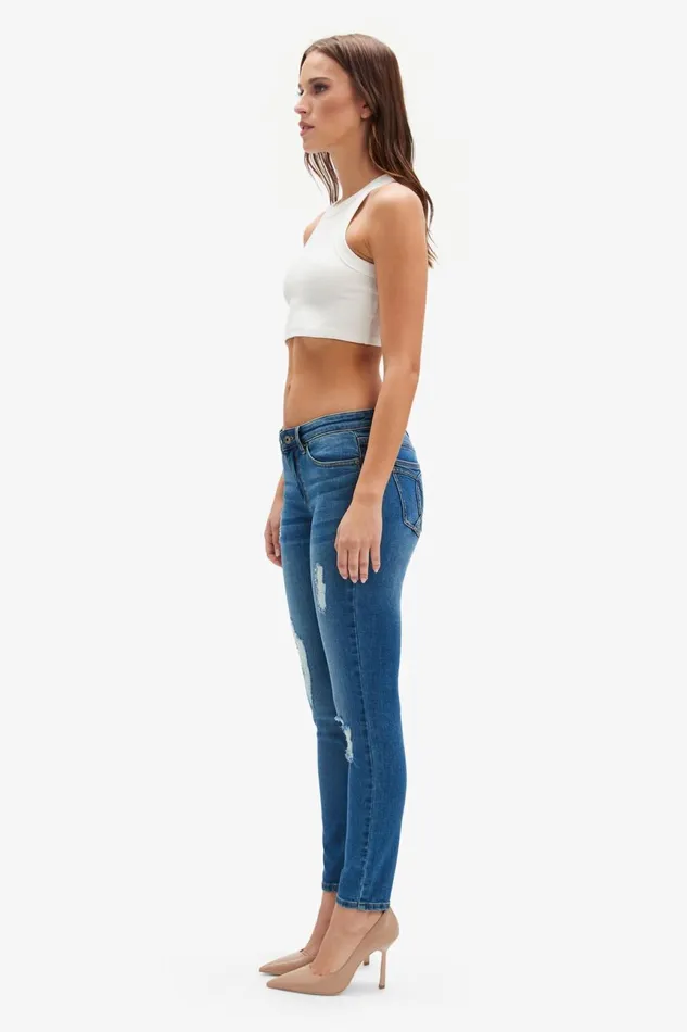 Women Bardot Skinny Jean Kate Hipster Jeans In Dark Denim Dark Denim Women Bardot Skinny Jean Kate Hipster Jeans In Dark Denim Dark Denim