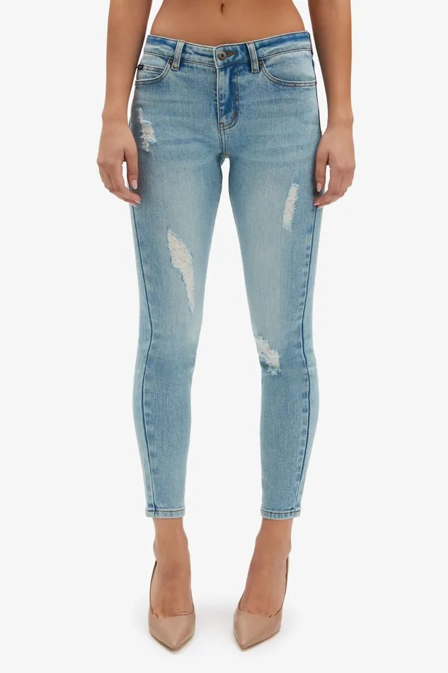 Women Bardot Skinny Jean Kate Mid Blue Jeans In Mid Blue Mid Blue Women Bardot Skinny Jean Kate Mid Blue Jeans In Mid Blue Mid Blue