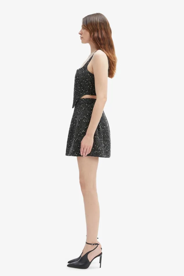Women Bardot Skirts Lyna Balloon Mini Skirt In Black Black Women Bardot Skirts Lyna Balloon Mini Skirt In Black Black