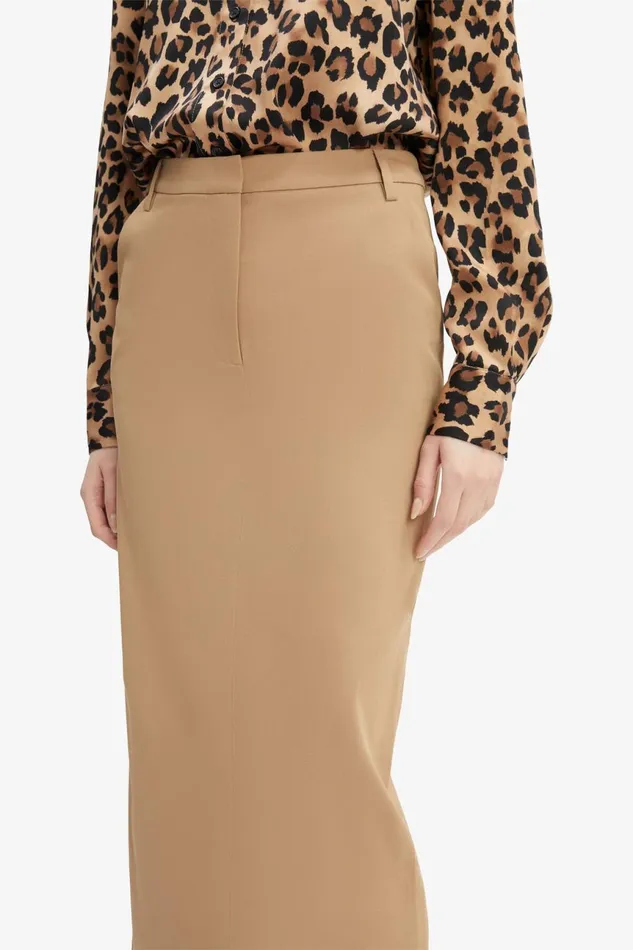 Women Bardot Skirts Zia Maxi Skirt In Camel Camel Women Bardot Skirts Zia Maxi Skirt In Camel Camel