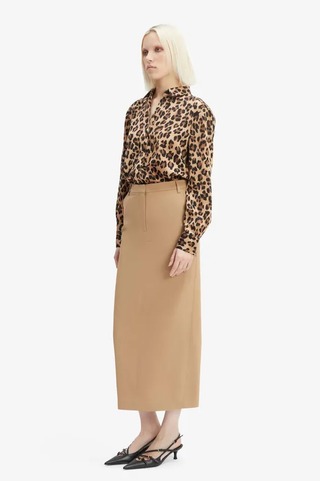 Women Bardot Skirts Zia Maxi Skirt In Camel Camel Women Bardot Skirts Zia Maxi Skirt In Camel Camel