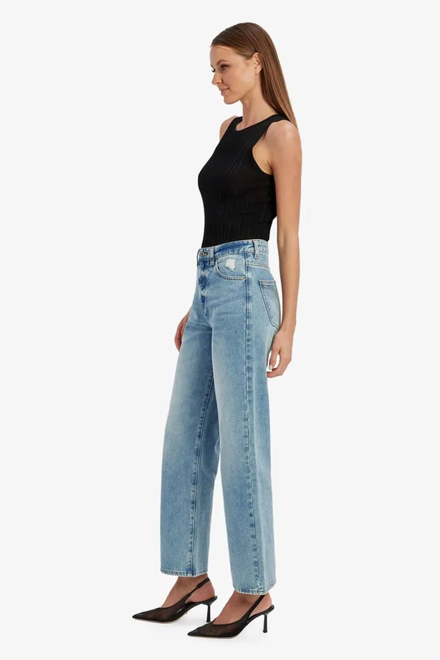 Women Bardot Straight Jean Pia Straight Jeans In Vintage Vintage Women Bardot Straight Jean Pia Straight Jeans In Vintage Vintage