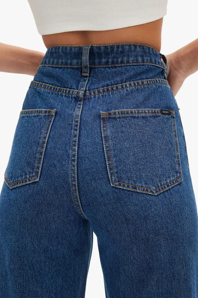 Women Bardot Wide Jean Cindy Wide Full Leg Jeans In Indigo Indigo Women Bardot Wide Jean Cindy Wide Full Leg Jeans In Indigo Indigo