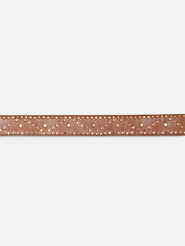 Women Belts FRAME Embellished Belt 8212 Tan Women Belts FRAME Embellished Belt 8212 Tan