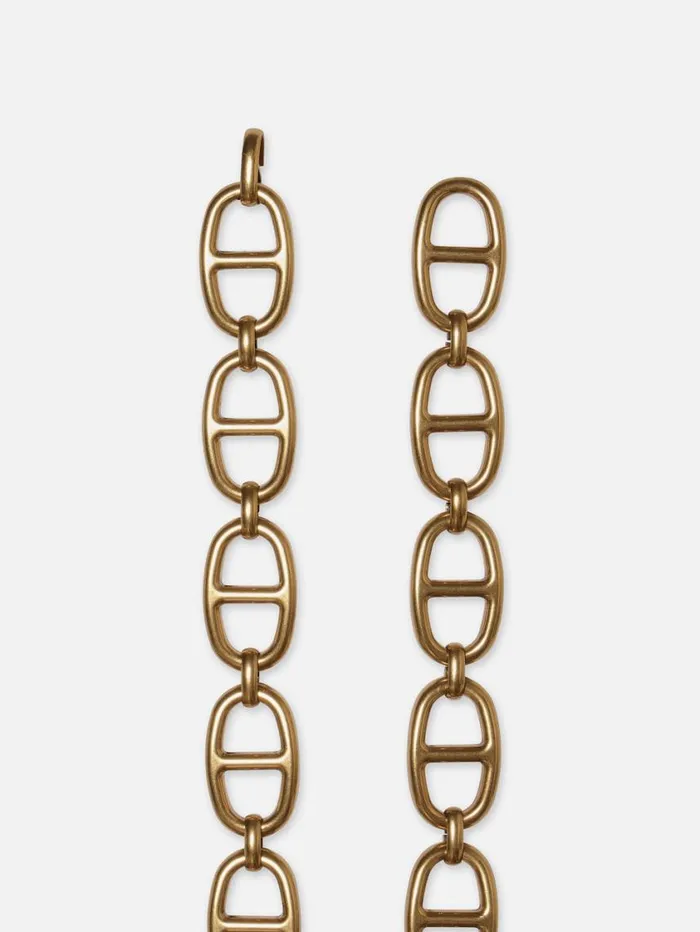 Women Belts FRAME Open Link Chain Belt 8212 Gold Women Belts FRAME Open Link Chain Belt 8212 Gold