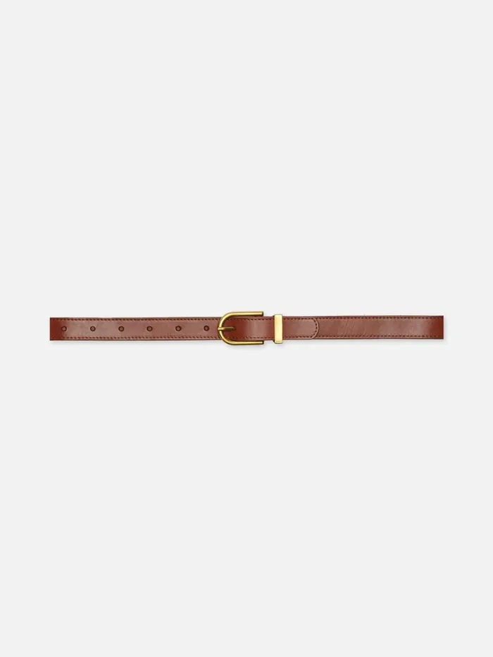 Women Belts FRAME Simple Art Deco Belt 8212 Whiskey