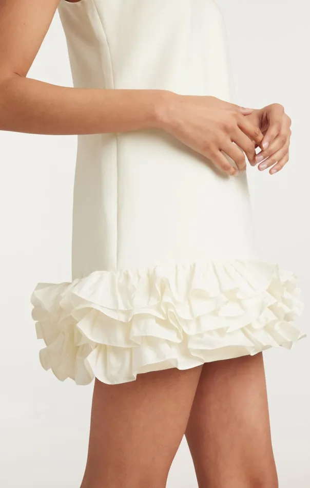 Women Beta Dress Ivory Cinq Sept Cocktail and Evening