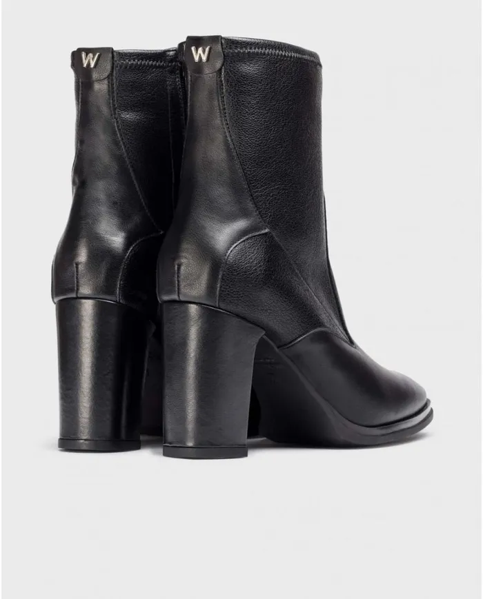 Women Black ALIVE Ankle Boots Wonders Ankle Boots