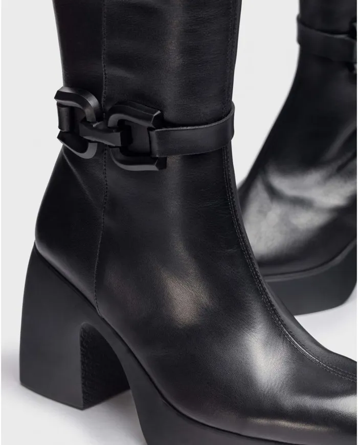 Women Black CALISTO Boot Wonders Boots