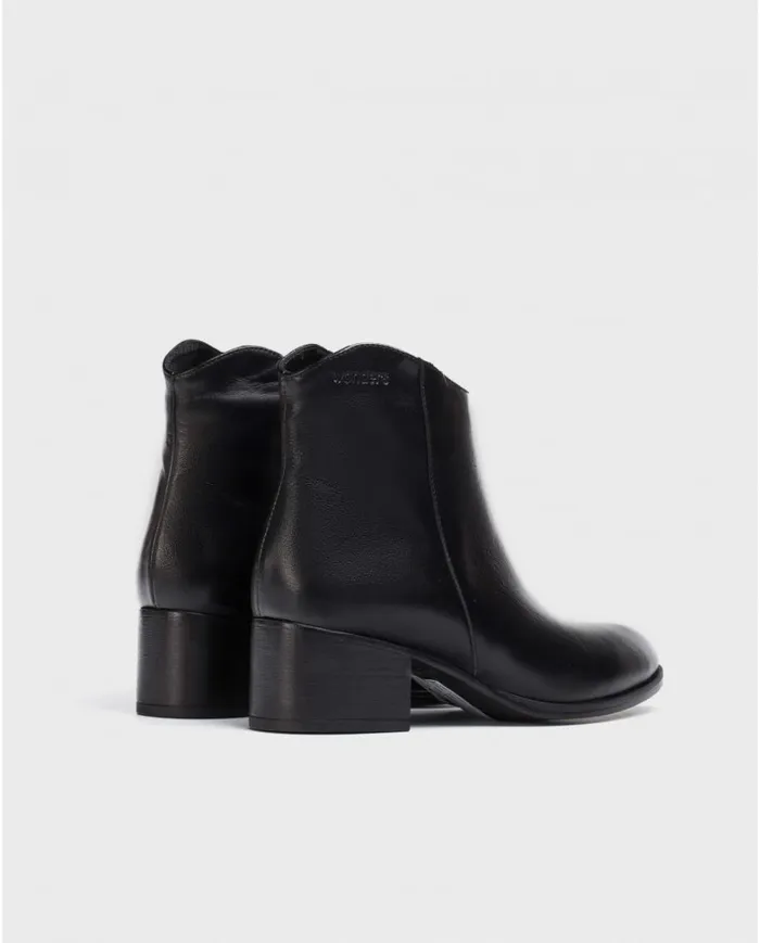 Women Black Easy Ankle Boot Wonders Ankle Boots