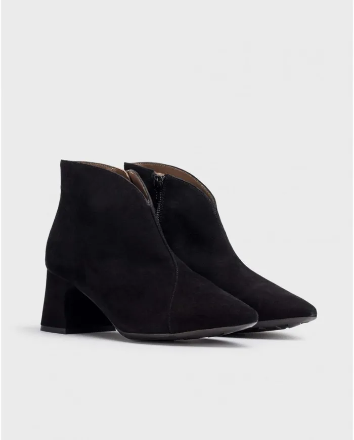 Women Black ELIOT Ankle Boot Wonders Ankle Boots