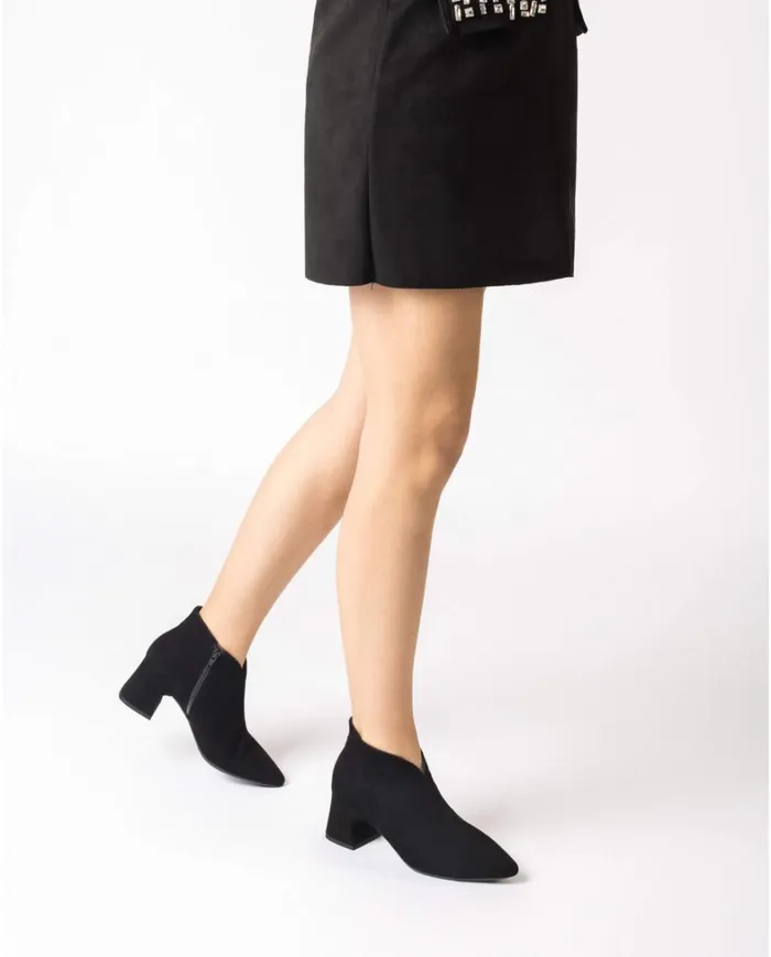 Women Black ELIOT Ankle Boot Wonders Ankle Boots
