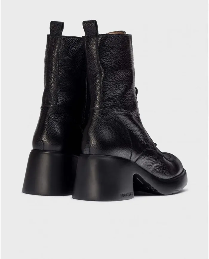 Women Black EME Ankle Boot Wonders Ankle Boots