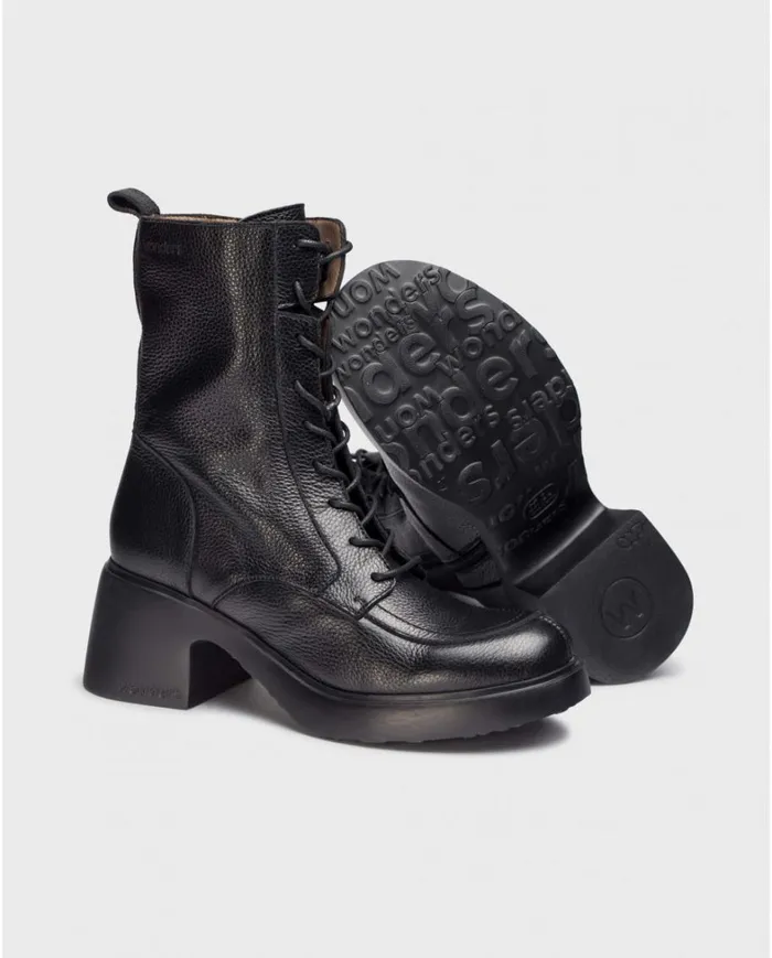 Women Black EME Ankle Boot Wonders Ankle Boots