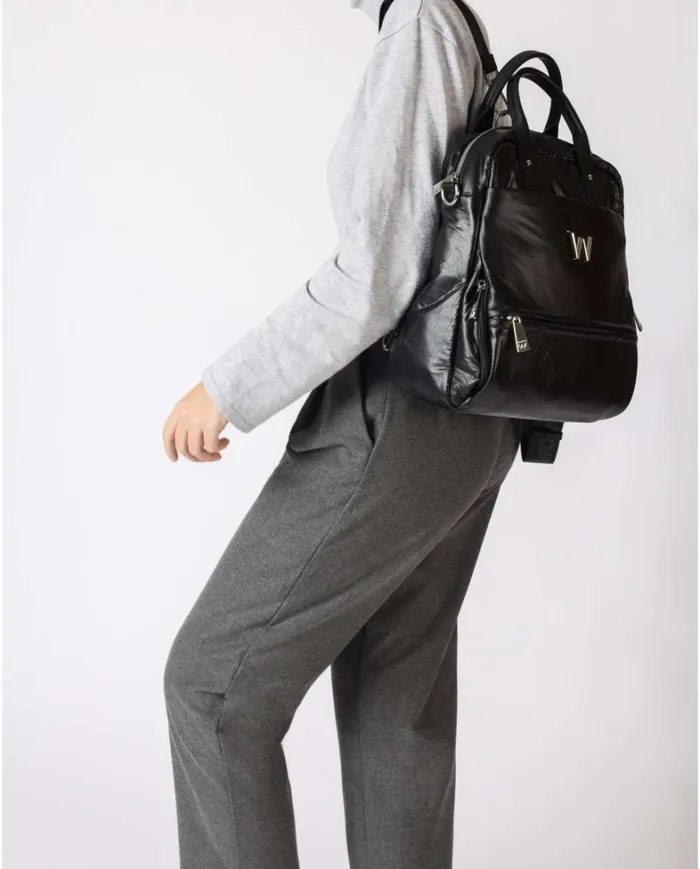 Women Black FOG Backpack Wonders Totes