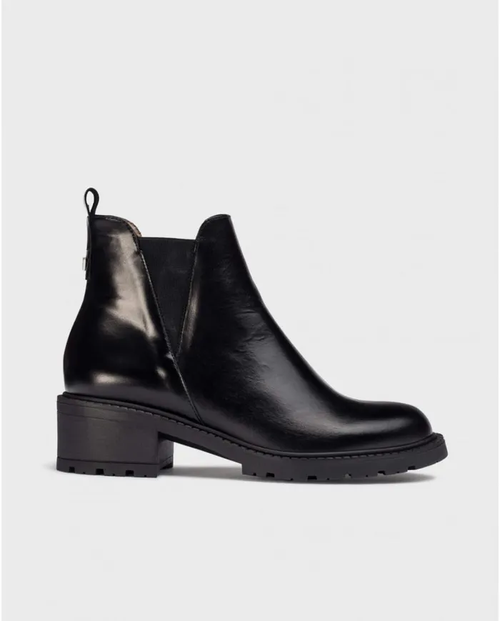 Women Black GALAXIA Ankle Boot Wonders Ankle Boots