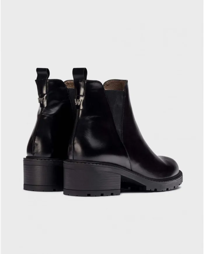 Women Black GALAXIA Ankle Boot Wonders Ankle Boots