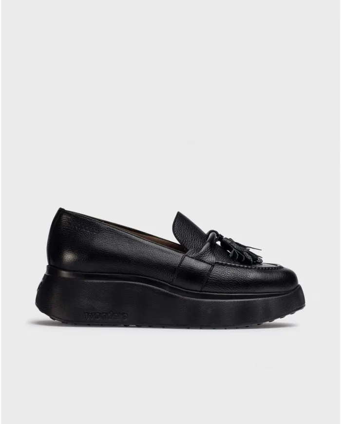 Women Black GILROY Loafers Wonders Loafers