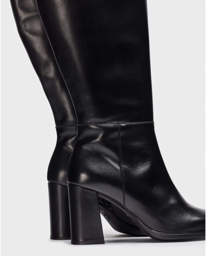 Women Black JEAN Boots Wonders Boots Women Black JEAN Boots Wonders Boots