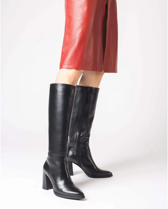 Women Black JEAN Boots Wonders Boots Women Black JEAN Boots Wonders Boots