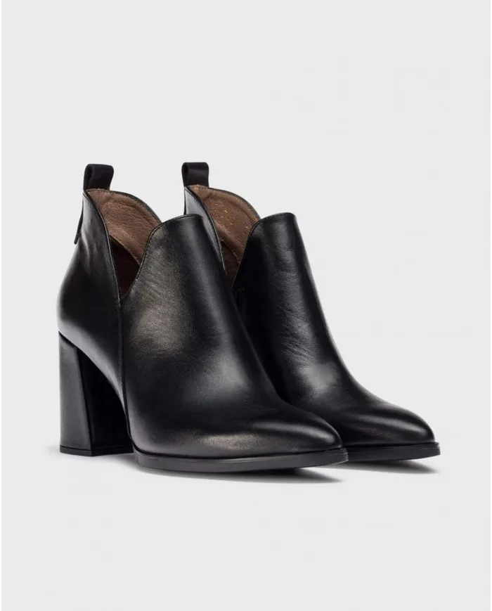 Women Black JULIETA Ankle Boot Wonders Ankle Boots