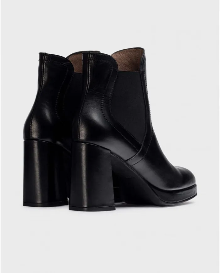 Women Black LENS Ankle Boots Wonders Ankle Boots