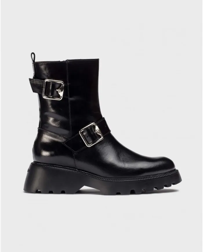 Women Black MICAELA Ankle Boots Wonders Ankle Boots