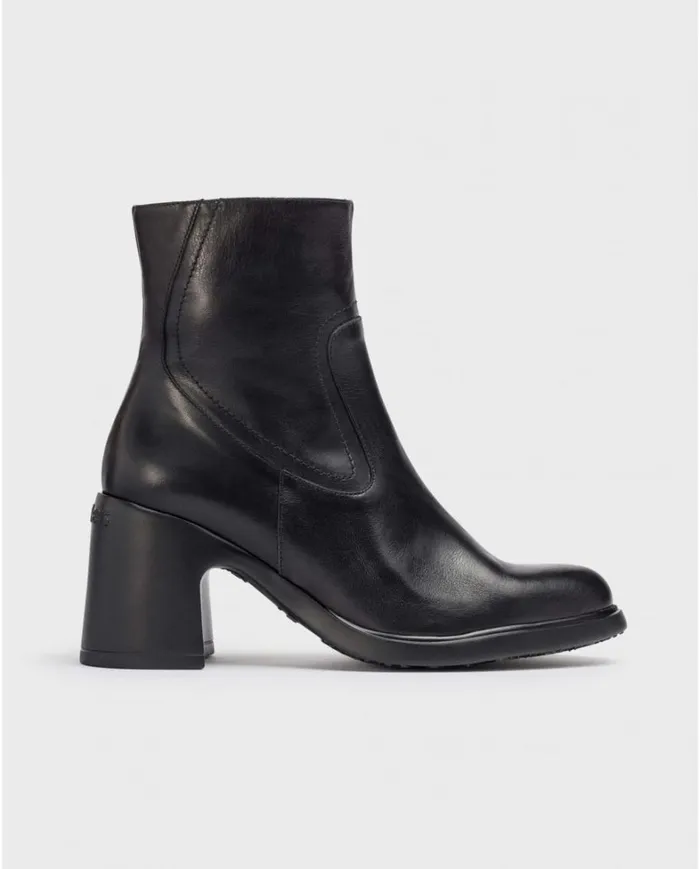 Women Black MINI Ankle Boot Wonders Ankle Boots