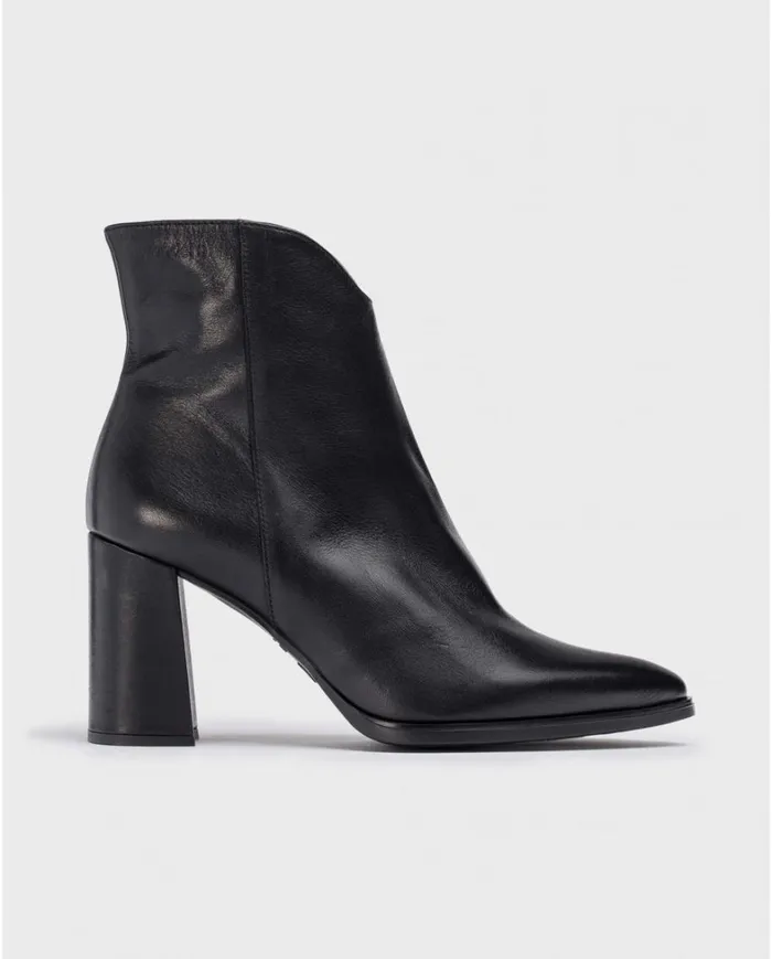 Women Black NARA Ankle Boots Wonders Ankle Boots