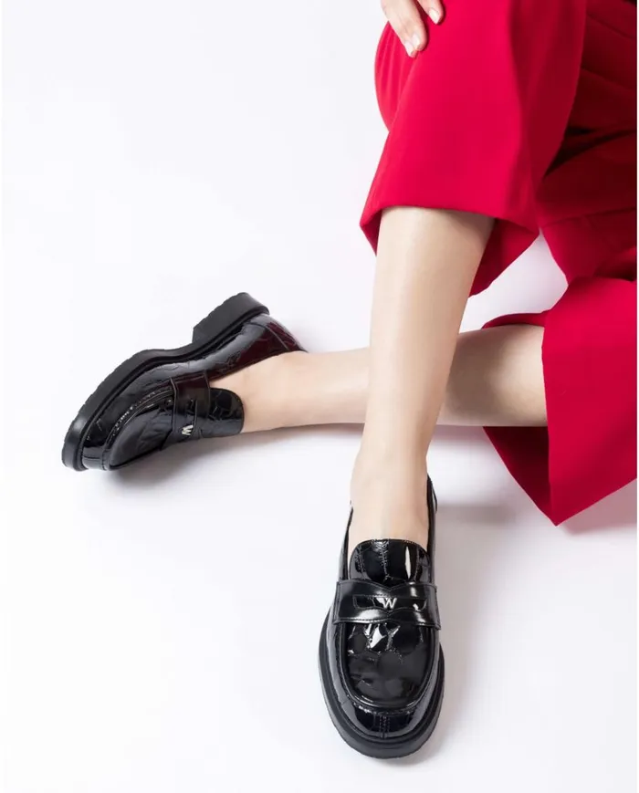Women Black NED Moccasin Wonders Loafers Women Black NED Moccasin Wonders Loafers