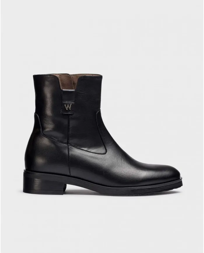 Women Black SAMANTHA Ankle Boots Wonders Ankle Boots