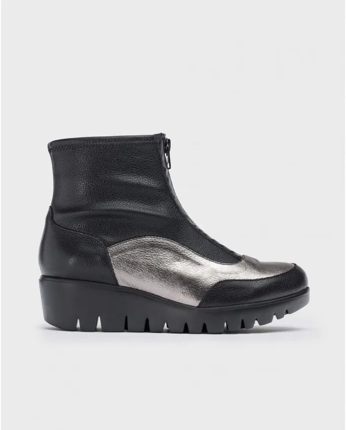 Women Black SASHA Ankle Boot Wonders Ankle Boots