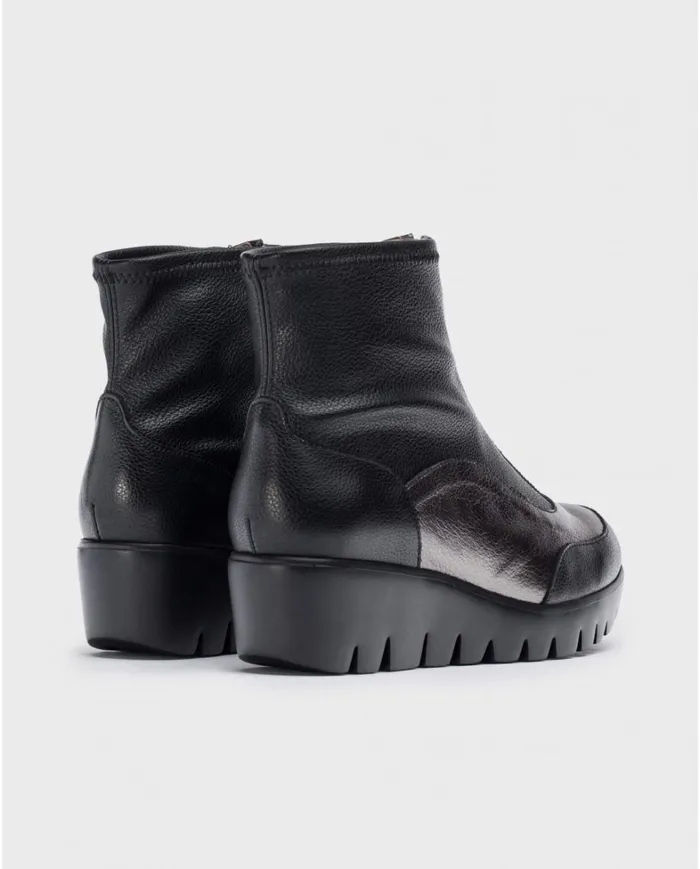 Women Black SASHA Ankle Boot Wonders Ankle Boots