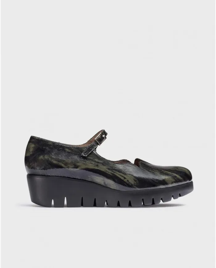 Women Black SEVILLA Shoe Wonders Wedges