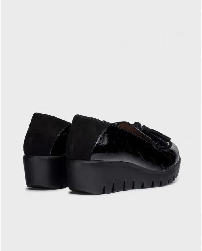 Women Black SIMONE Moccasin Wonders Loafers Women Black SIMONE Moccasin Wonders Loafers