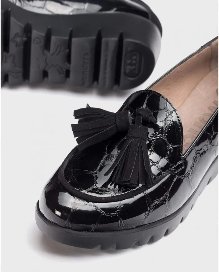 Women Black SIMONE Moccasin Wonders Loafers Women Black SIMONE Moccasin Wonders Loafers