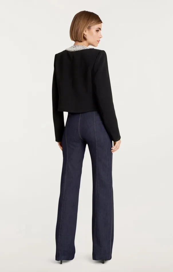 Women Bobby Jacket Black Cinq Sept Jackets