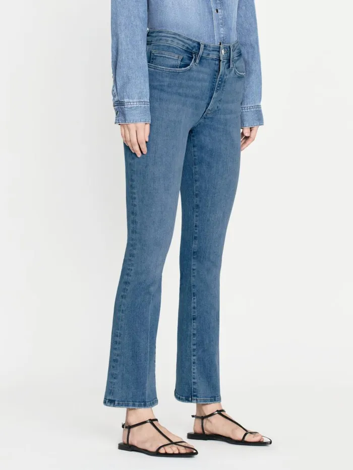 Women Bootcut FRAME Le Crop Mini Boot 8212 Clearwater Women Bootcut FRAME Le Crop Mini Boot 8212 Clearwater