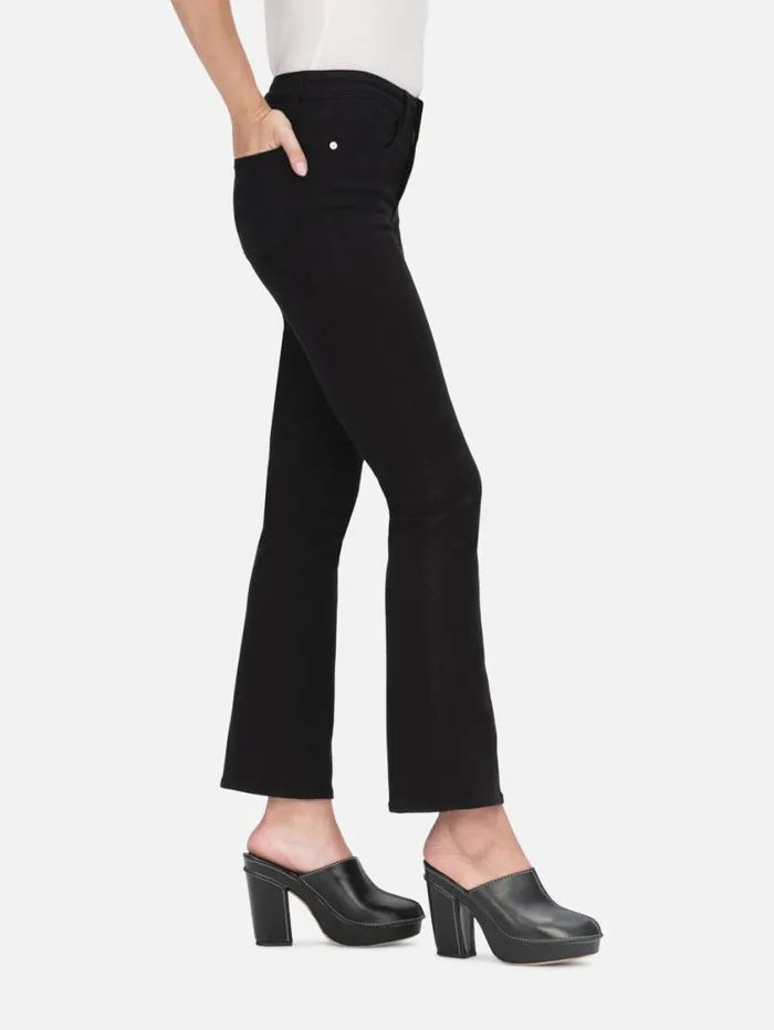 Women Bootcut FRAME Le Crop Mini Boot 8212 Film Noir Women Bootcut FRAME Le Crop Mini Boot 8212 Film Noir