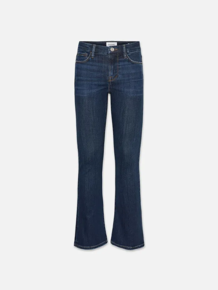 Women Bootcut FRAME Le Crop Mini Boot 8212 Majesty