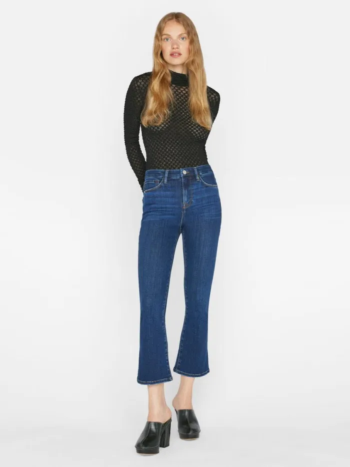 Women Bootcut FRAME Le Crop Mini Boot 8212 Majesty Women Bootcut FRAME Le Crop Mini Boot 8212 Majesty