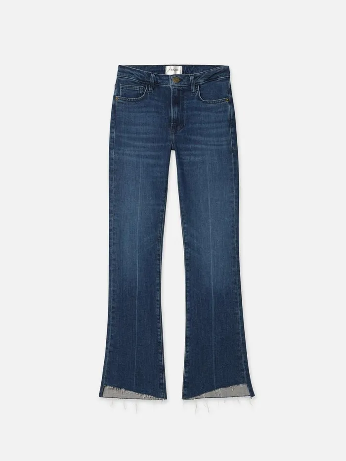 Women Bootcut FRAME Le Crop Mini Boot Cascade 8212 Calvin