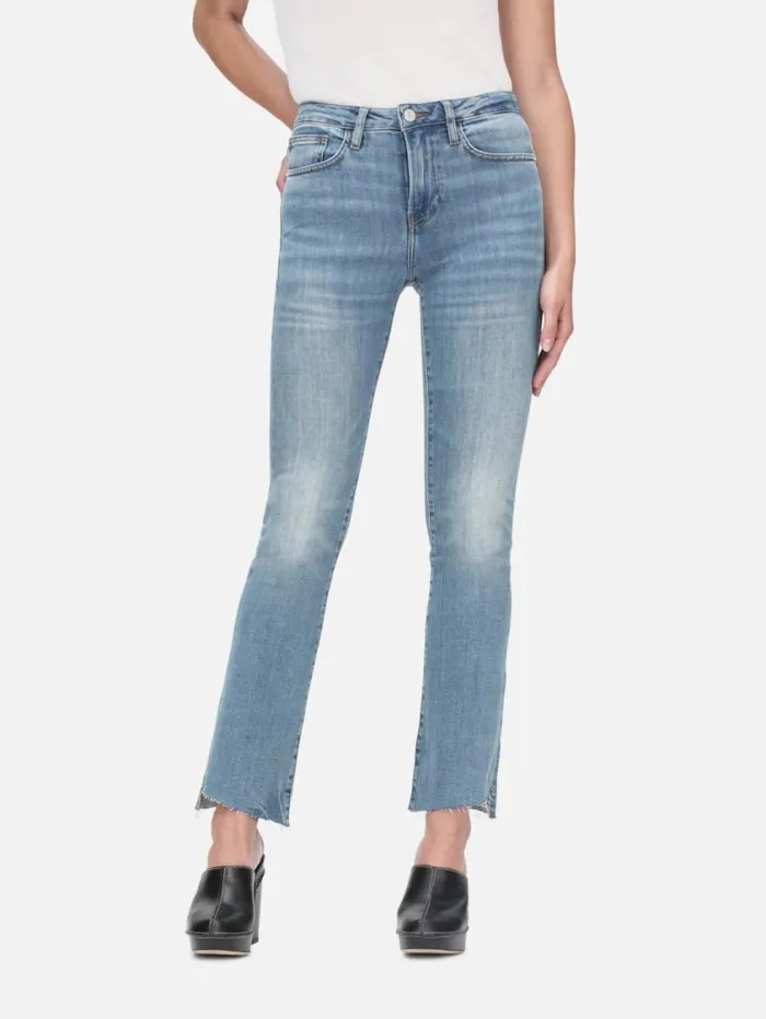 Women Bootcut FRAME Le Crop Mini Boot Cascade 8212 Wavey Women Bootcut FRAME Le Crop Mini Boot Cascade 8212 Wavey