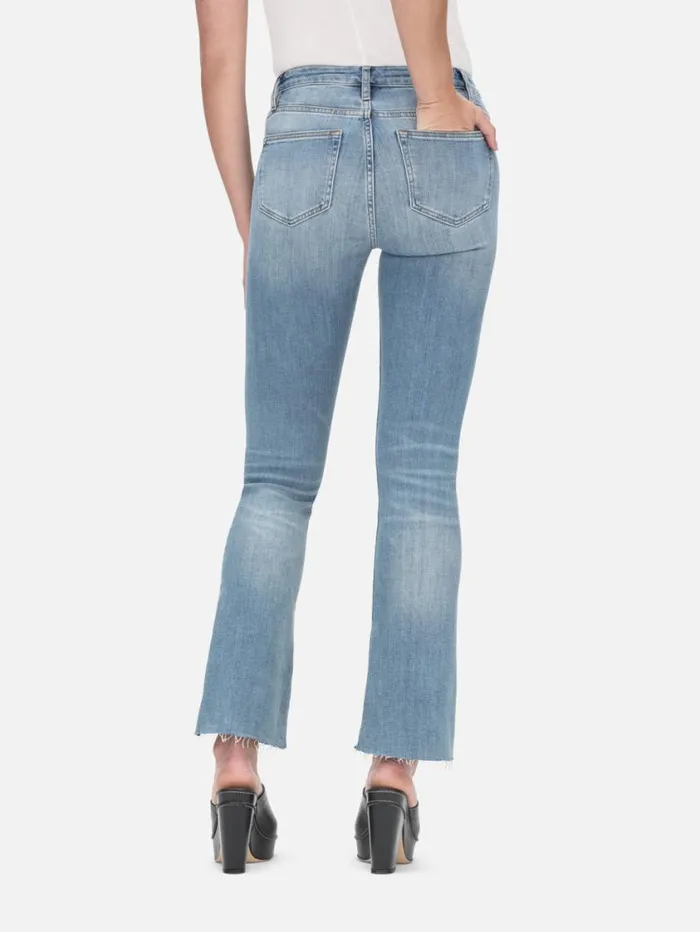 Women Bootcut FRAME Le Crop Mini Boot Cascade 8212 Wavey Women Bootcut FRAME Le Crop Mini Boot Cascade 8212 Wavey