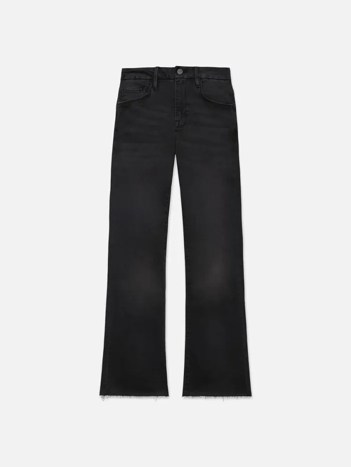 Women Bootcut FRAME Le Crop Mini Boot Raw Edge 8212 Kerry