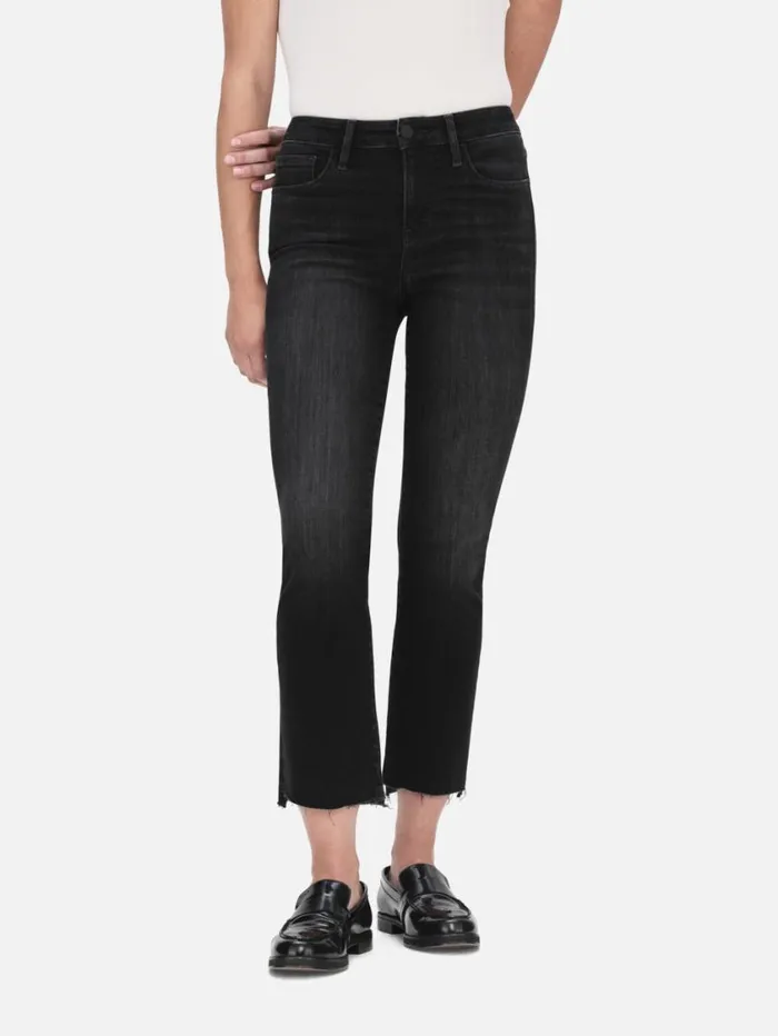 Women Bootcut FRAME Le Crop Mini Boot Raw Stagger 8212 Tilt Women Bootcut FRAME Le Crop Mini Boot Raw Stagger 8212 Tilt