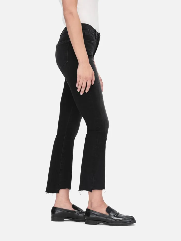 Women Bootcut FRAME Le Crop Mini Boot Raw Stagger 8212 Tilt Women Bootcut FRAME Le Crop Mini Boot Raw Stagger 8212 Tilt