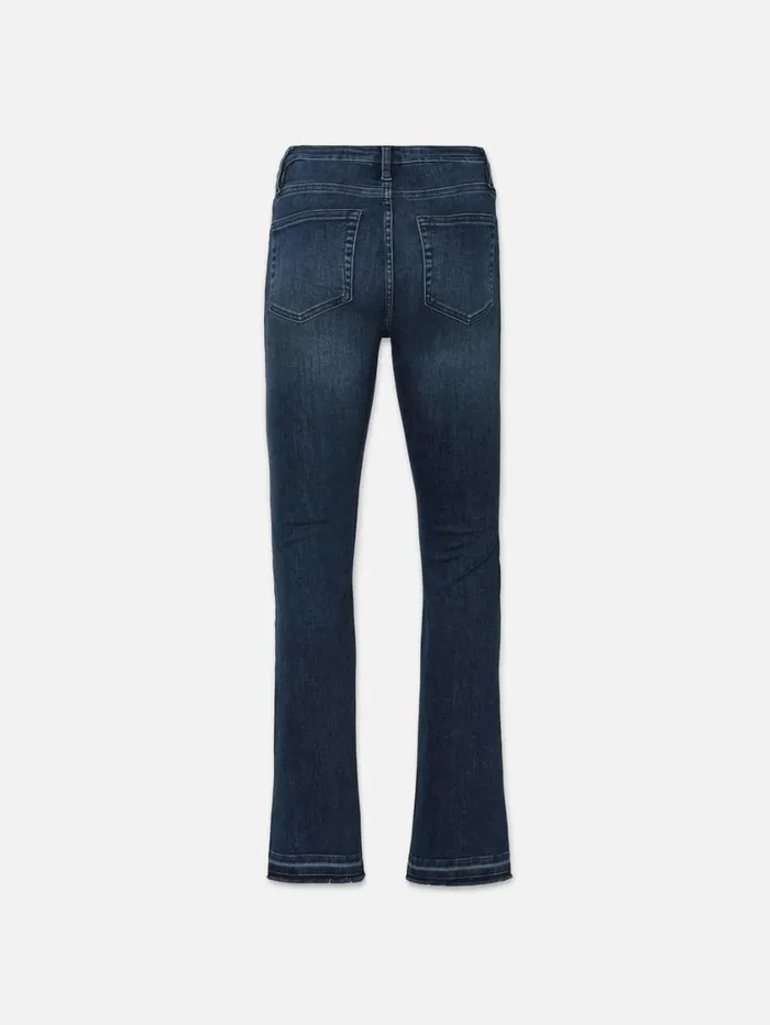 Women Bootcut FRAME Le Crop Mini Boot Released Fray 8212 Moonstone Women Bootcut FRAME Le Crop Mini Boot Released Fray 8212 Moonstone