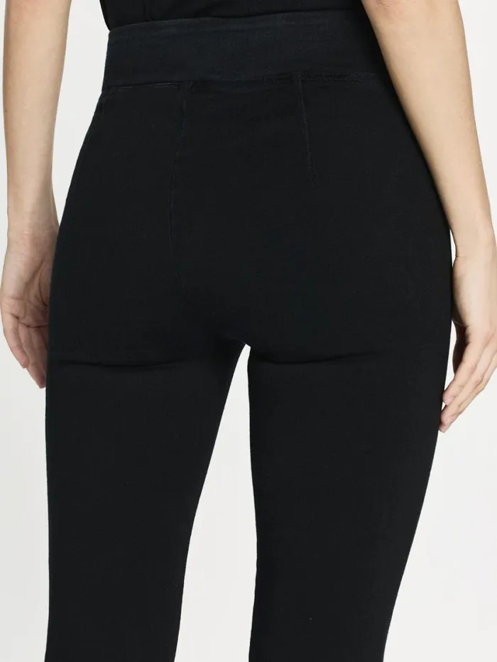 Women Bootcut FRAME The Jetset Crop Mini Boot 8212 Sheen Noir Women Bootcut FRAME The Jetset Crop Mini Boot 8212 Sheen Noir