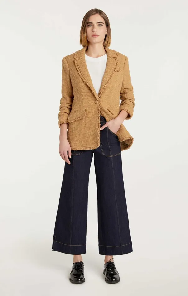Women Boucle Khloe Blazer Sahara Cinq Sept Blazers